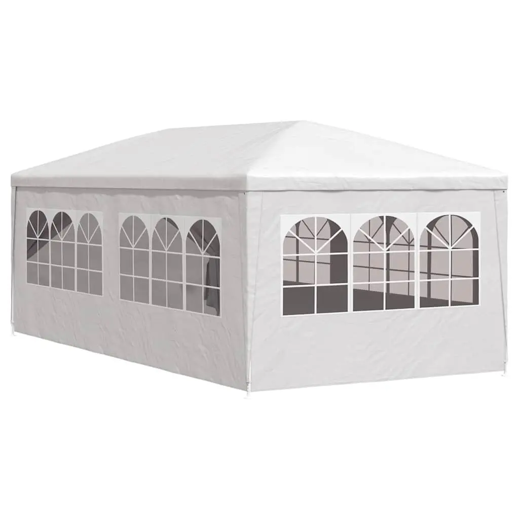 Party Tent White 3x6m Outdoor Marquee Gazebo Garden Canopy Pavilion with Panels