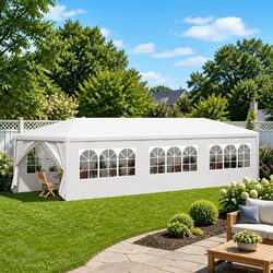 Your Outdoor 3x9 m Party Tent with Windows and Door