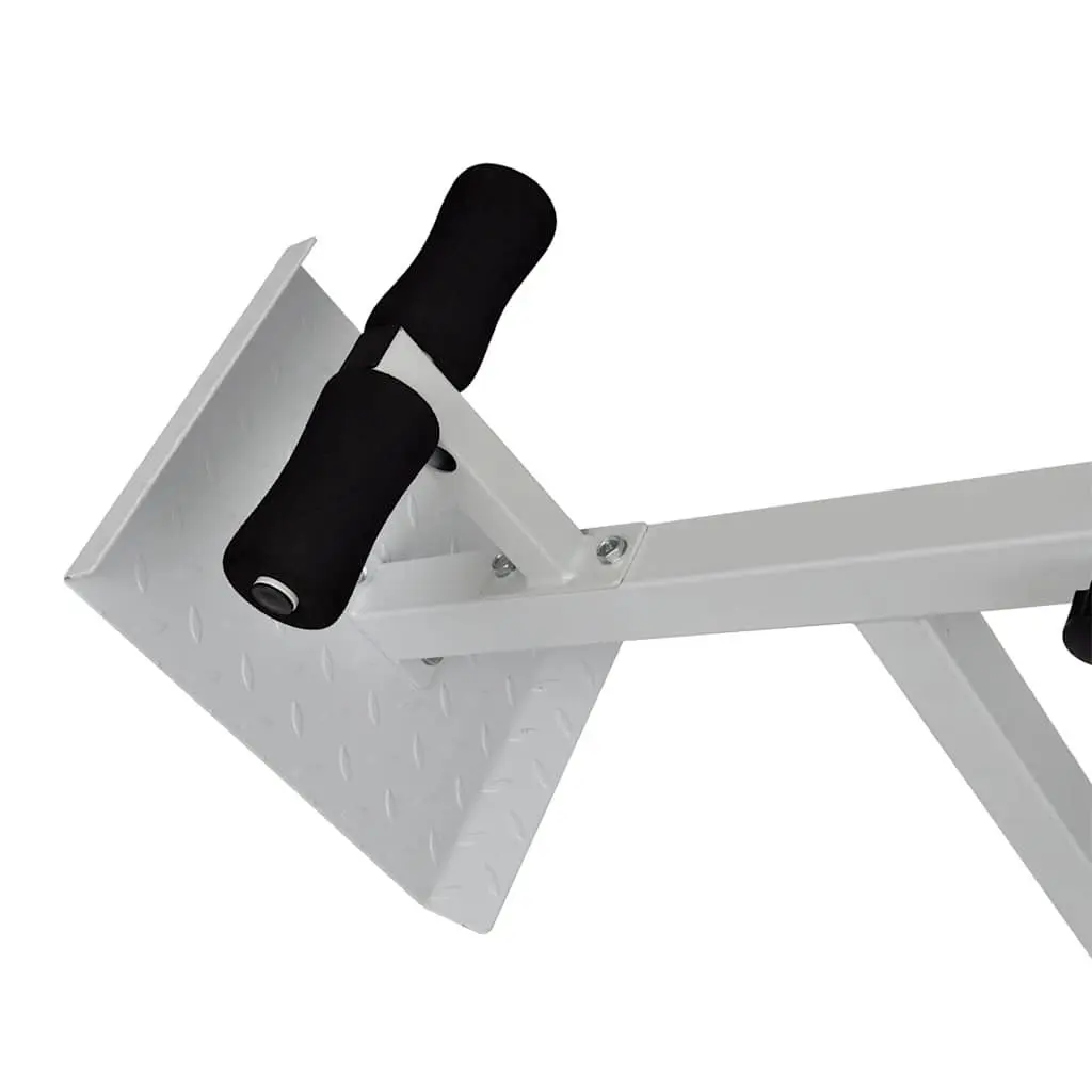 Back Extension Bench Home Gym Exercise Machine Adjustable Height Black