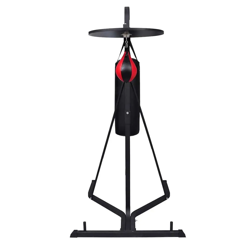 2 Way Boxing Stand Punching Bag Holder Speedball Platform Home Gym Training