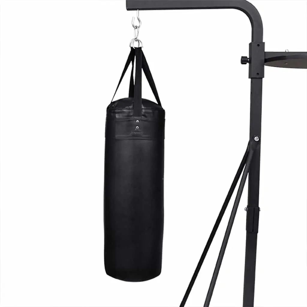 2 Way Boxing Stand Punching Bag Holder Speedball Platform Home Gym Training