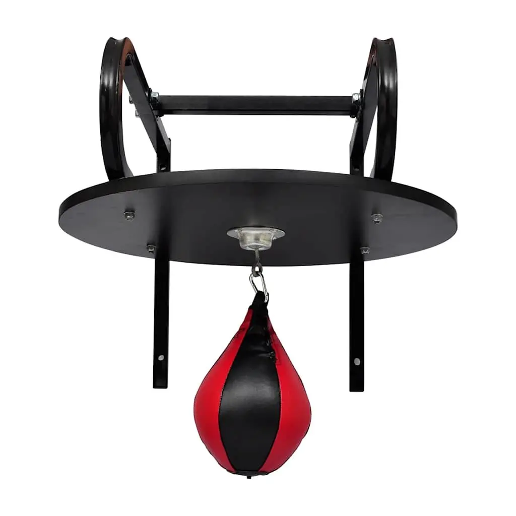 Speed Ball Platform Set Swivel Bracket Metal and Engineered Wood Construction