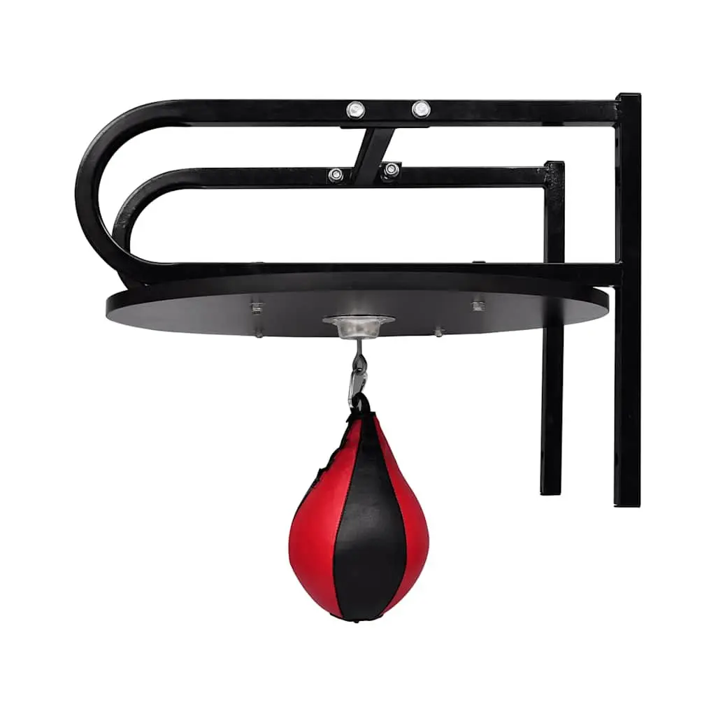 Speed Ball Platform Set Swivel Bracket Metal and Engineered Wood Construction