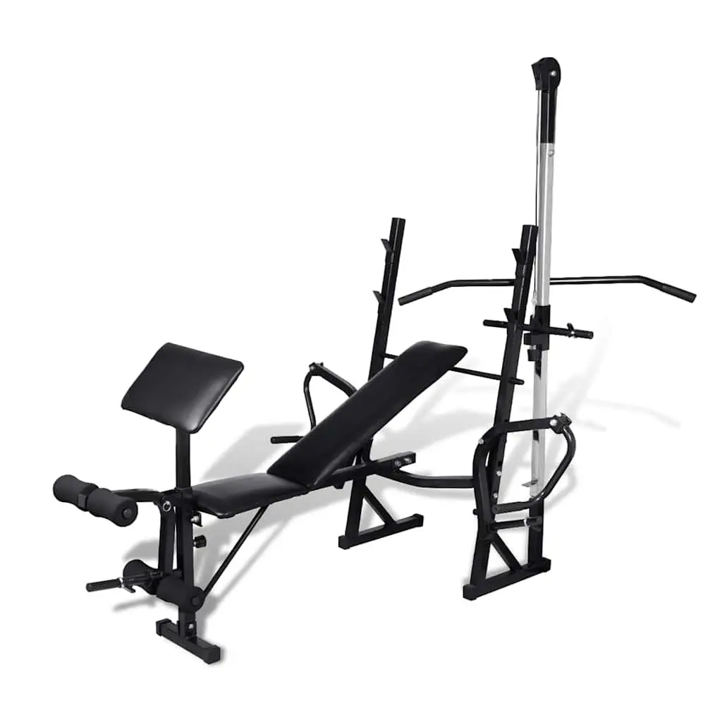 Grey Workout Bench for Better Home Workouts