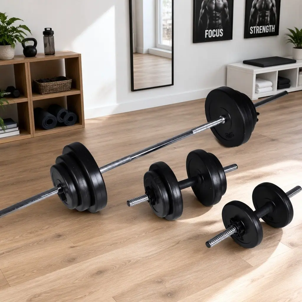 30.5kg Weight Set for Home Gym