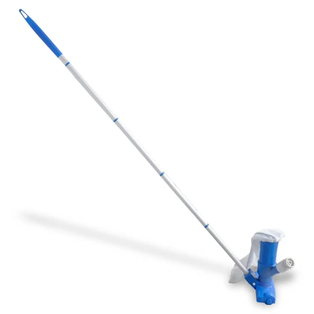 Pool Vacuum Cleaner Adjustable Pole Garden Hose Connection