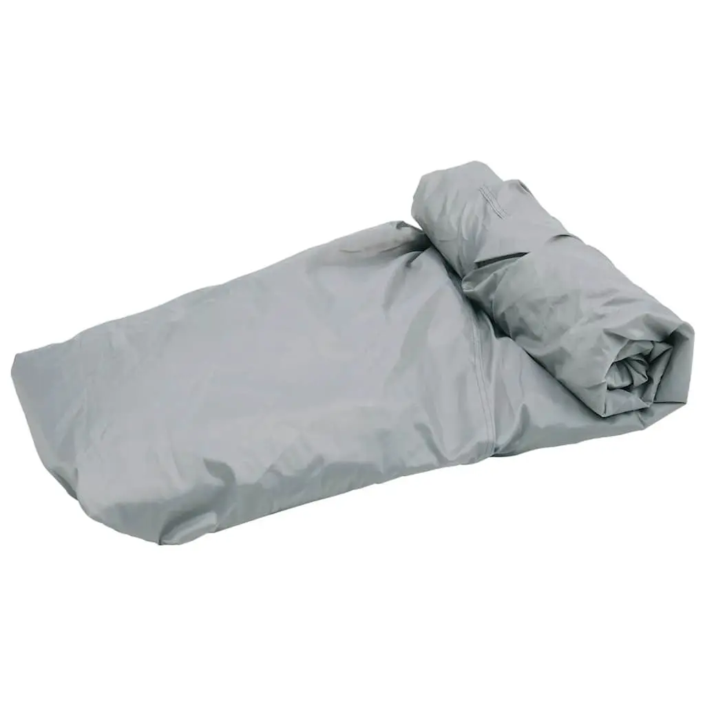 Boat Cover Heavy Duty Grey 427-488cm Length Mooring Protection