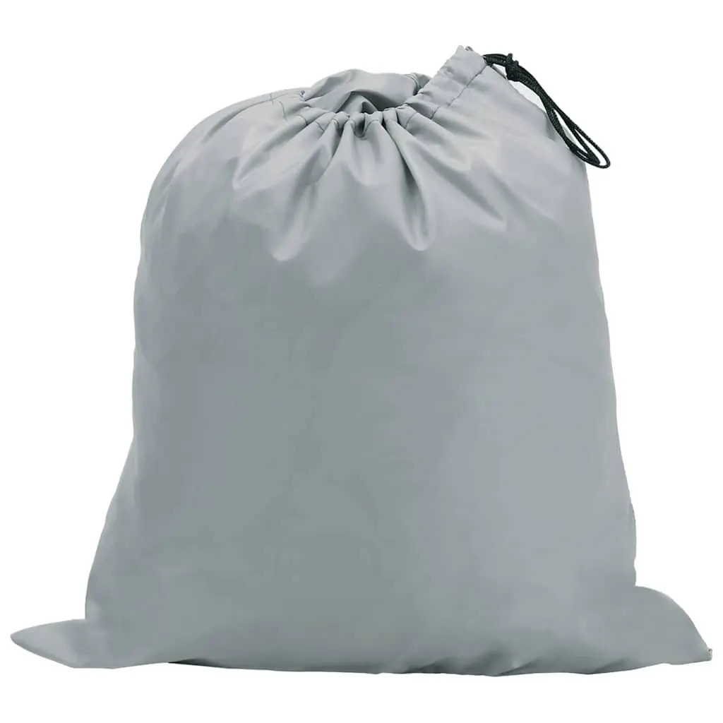 Boat Cover Heavy Duty Grey 427-488cm Length Mooring Protection