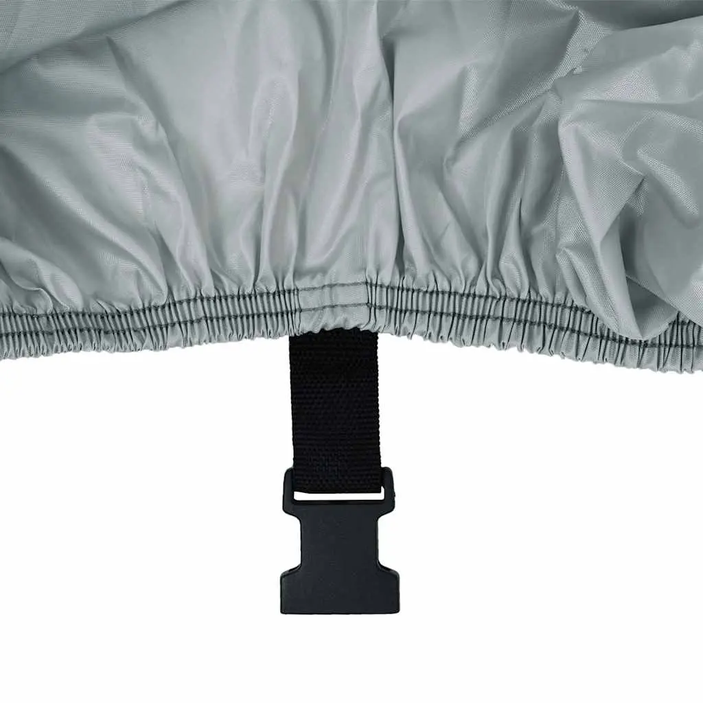 Boat Cover Heavy Duty Grey 427-488cm Length Mooring Protection