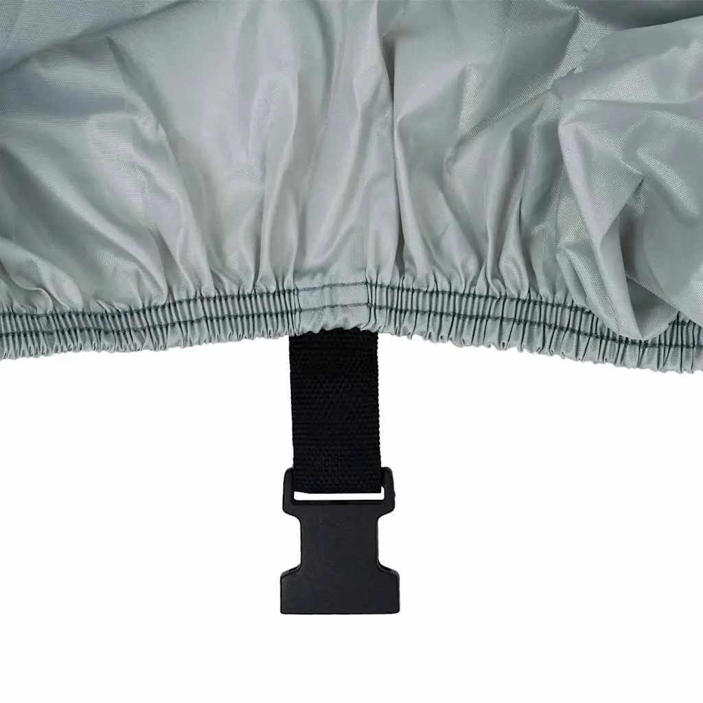 Boat Cover Heavy Duty Water Repellent Grey 610-671cm Length