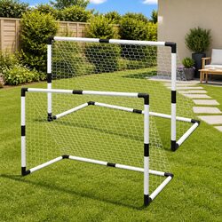 Friendly Mini Soccer Goals Set for Outdoor Fun