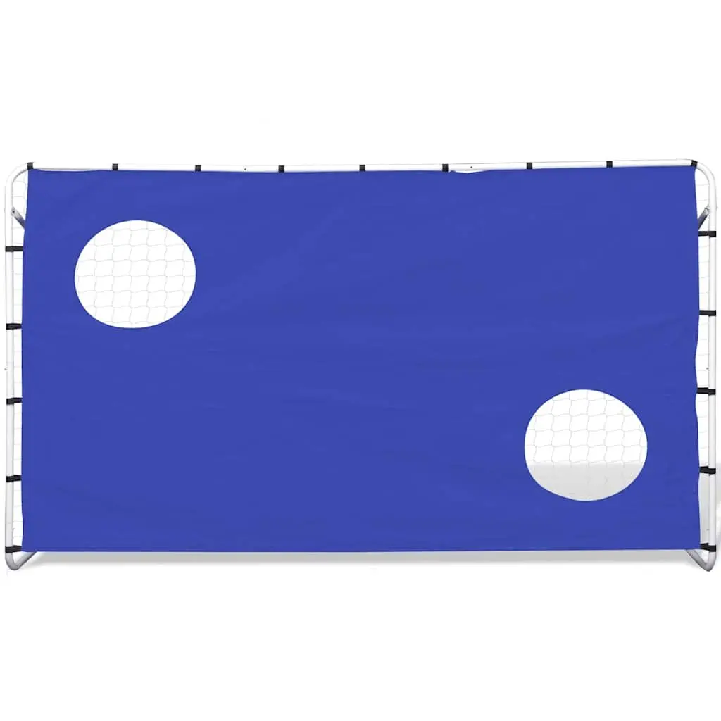 Football Goal Net with Aiming Wall