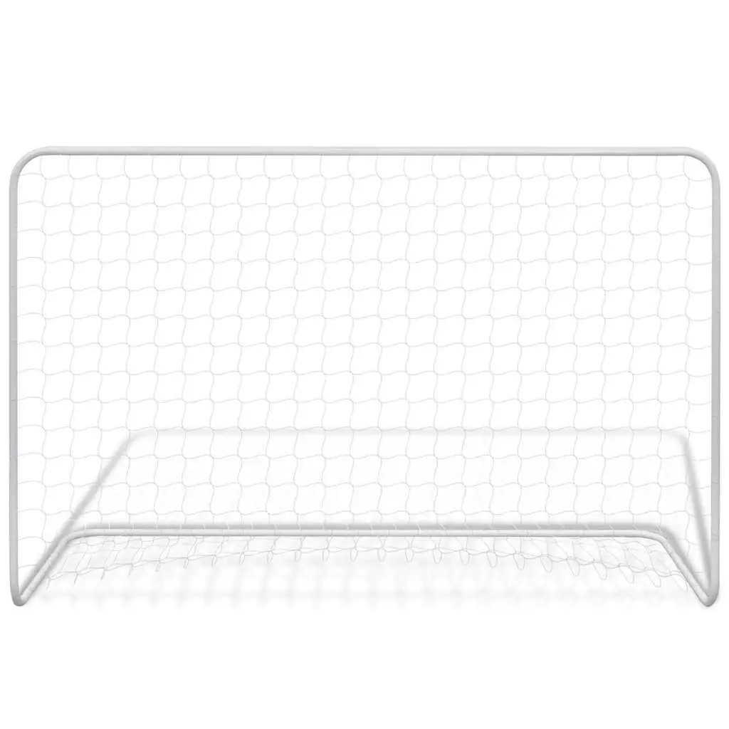 Outdoor Training Football Goal 182x61x122cm Steel Frame with Net