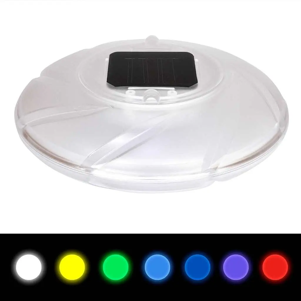 Solar Floating Light Colour Changing Waterproof 7 Colour Options