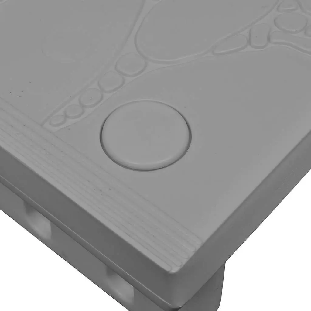 Spa Steps Non-Skid Surface Lightweight Grey Accessory