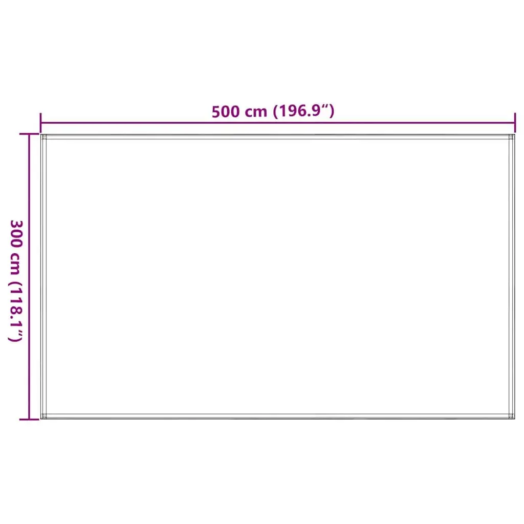 Tent Carpet 300x500cm for Outdoor Fun