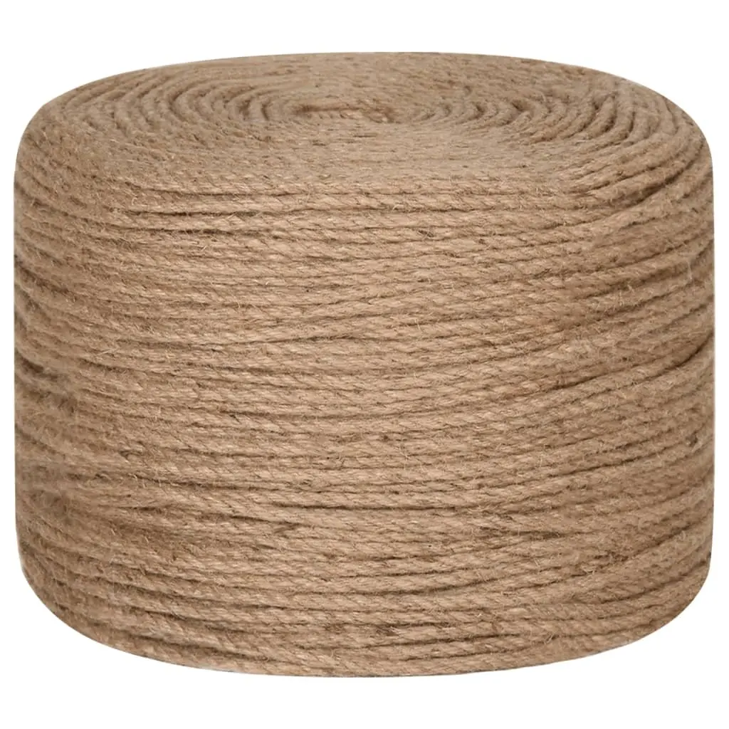 Jute Rope Natural 8mm 500m Brown