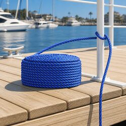 Marine Rope Polypropylene 10mm 50m Floating Sailing Boating Mooring Dock Line