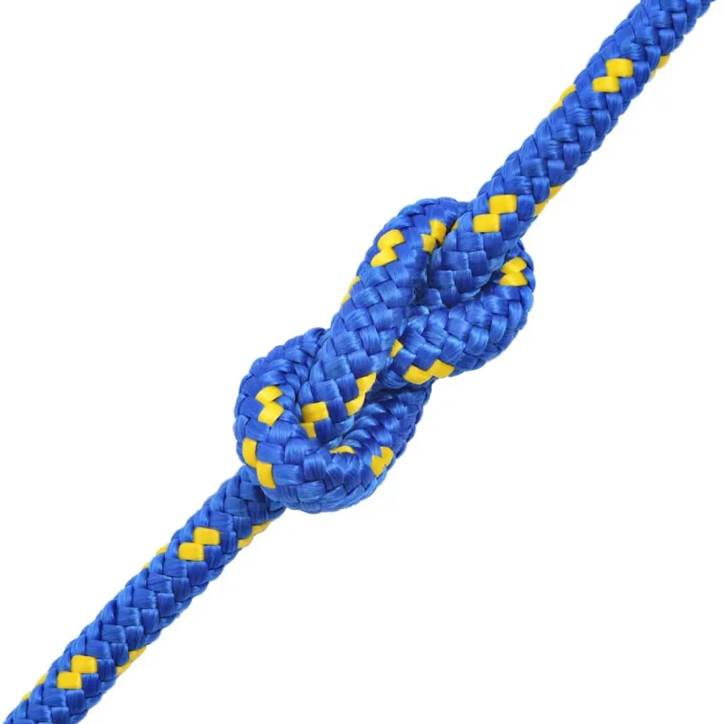 Marine Rope Polypropylene Floating 12mm 50m Blue