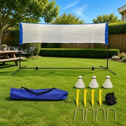Join Friends for Outdoor Games with This Badminton Net Set