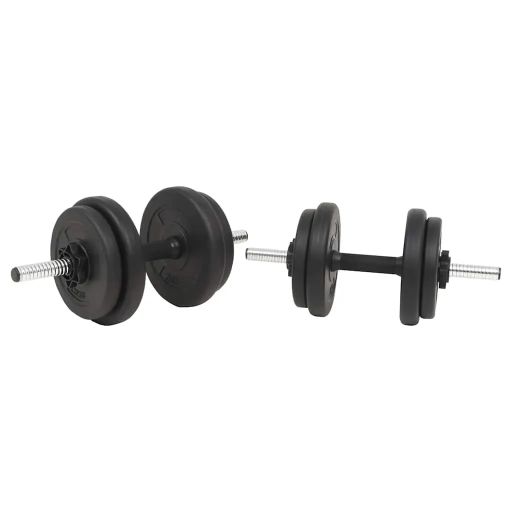 Barbell and Dumbbell Set 30kg Free Weights Home Gym Training Exercise Equipment