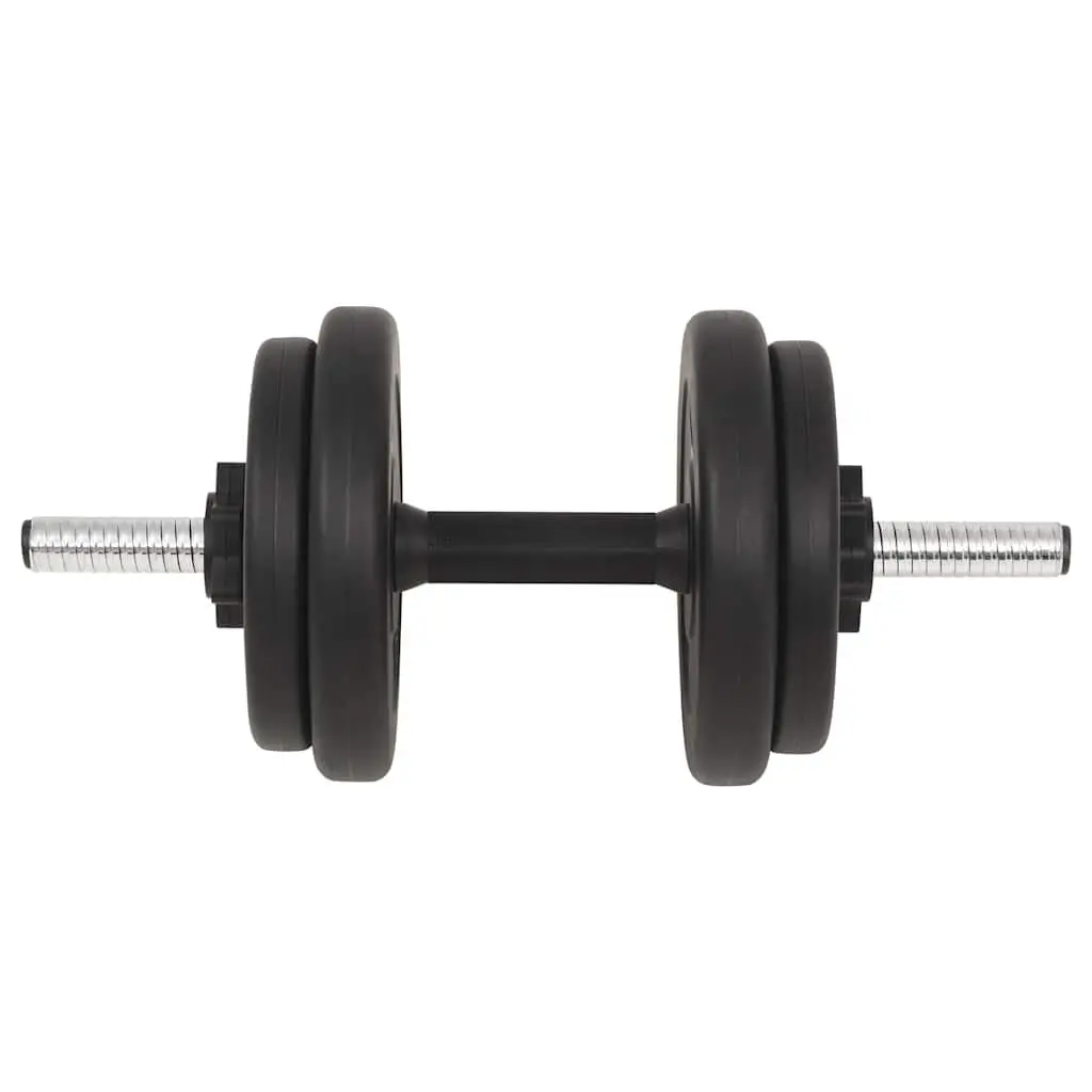 Barbell and Dumbbell Set 30kg Free Weights Home Gym Training Exercise Equipment