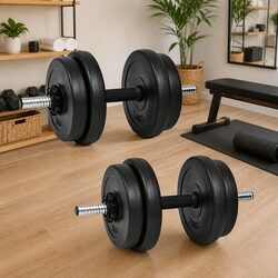 Your Essential 20kg Dumbbell Set: 14 Pieces for Training
