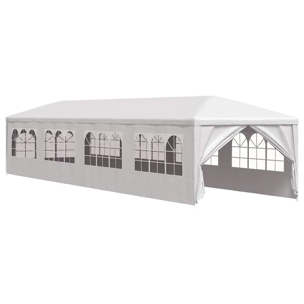 Garden Marquee UV Water Resistant 3x12m Outdoor Party Tent Canopy Gazebo with Side Panels White