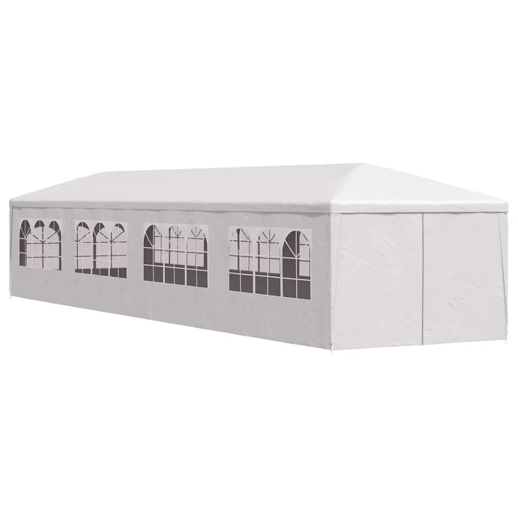 Garden Marquee UV Water Resistant 3x12m Outdoor Party Tent Canopy Gazebo with Side Panels White