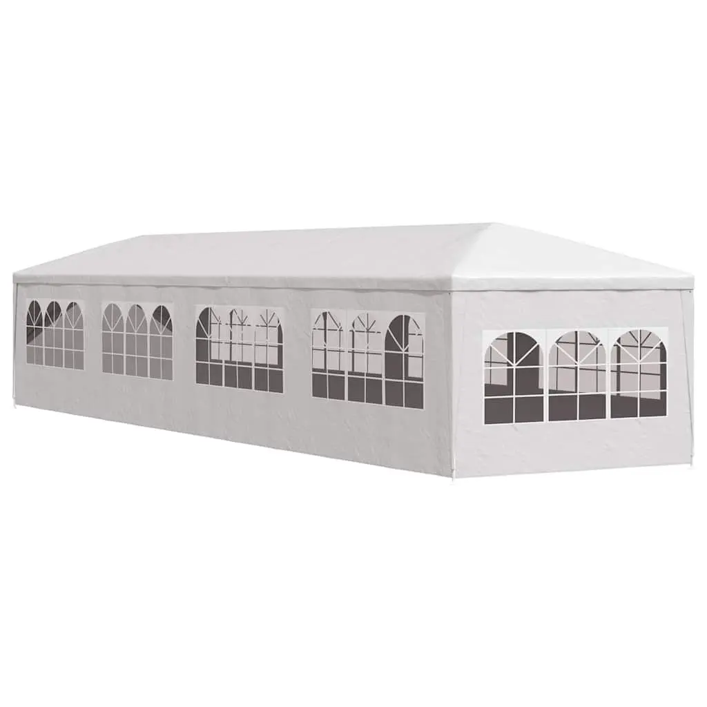 Garden Marquee UV Water Resistant 3x12m Outdoor Party Tent Canopy Gazebo with Side Panels White