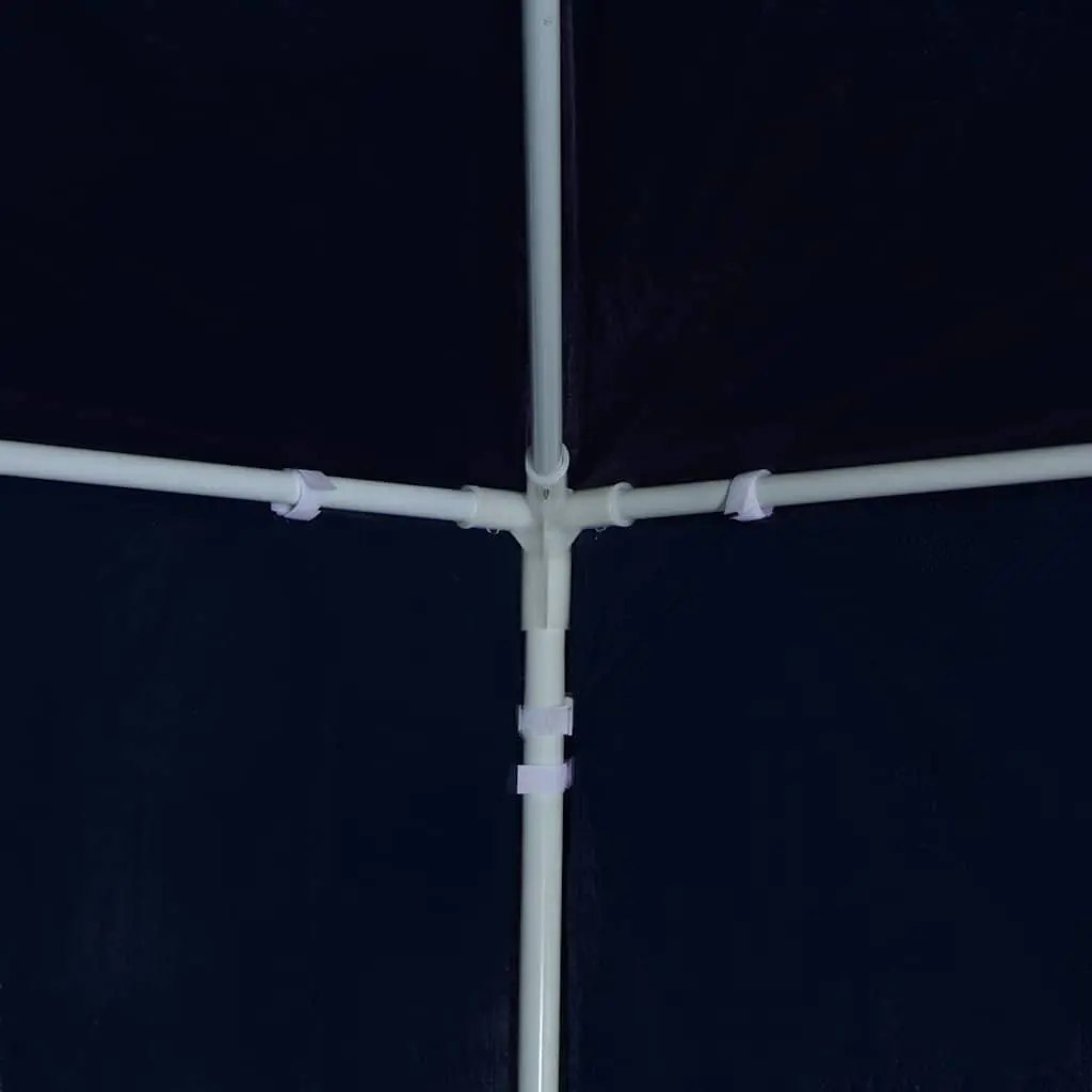 Garden Marquee Sunshade 3x12m Outdoor Party Tent with Removable Panels Blue