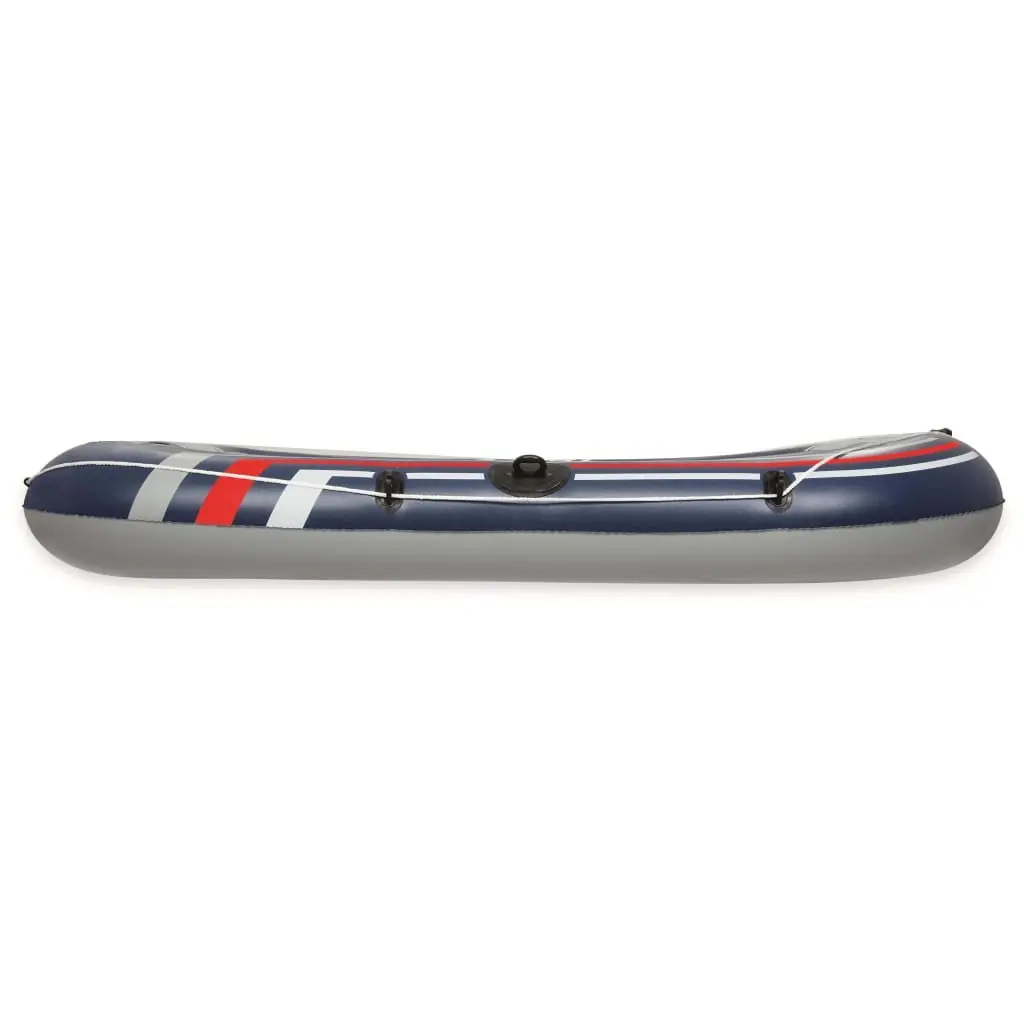 Inflatable Rowing Boat Blue 228cm Recreational Water Sports for 2 Persons
