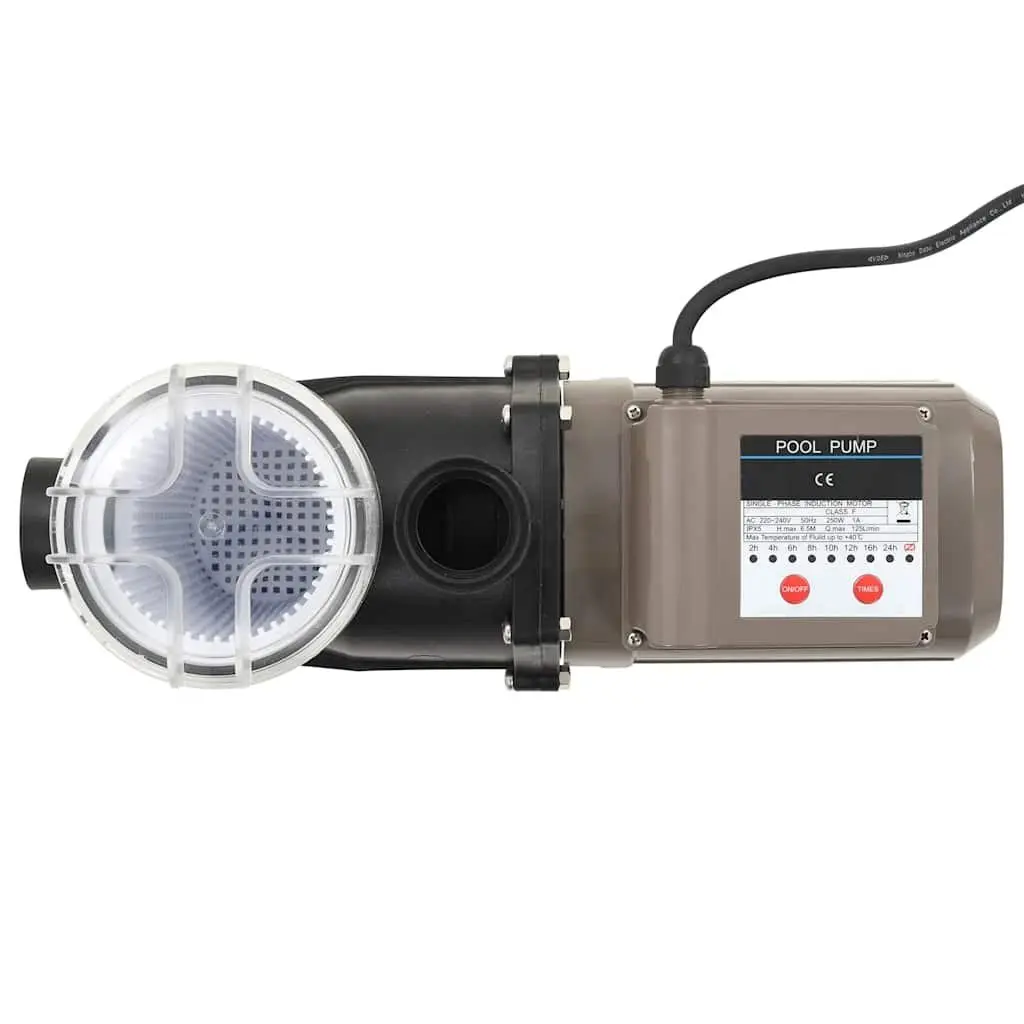 Pool Pump with Timer 0.25 HP Heavy Duty Above Ground Swimming Circulation System