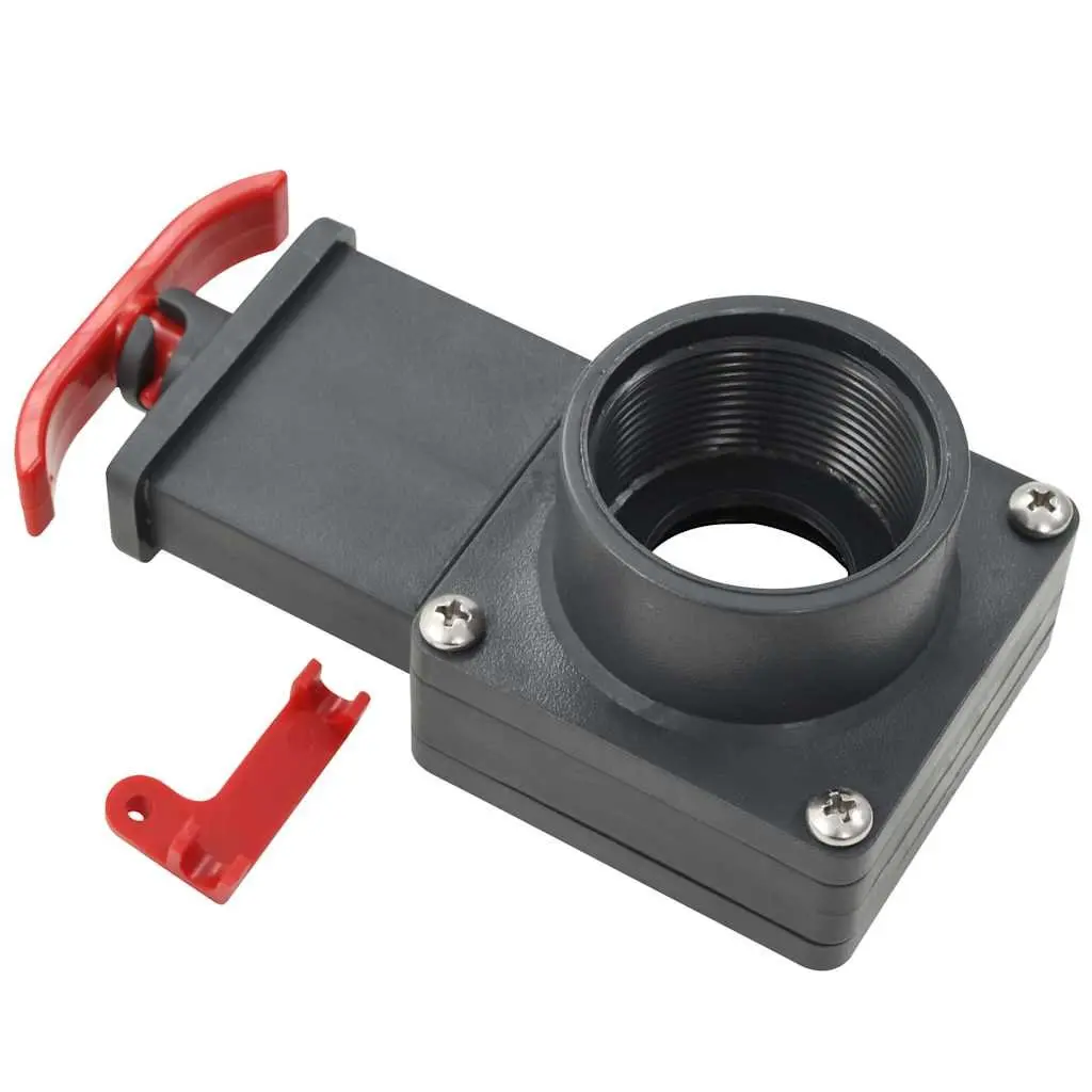 Pool Gate Valve Chlorine Resistant 1.5 Inch 2 Pack