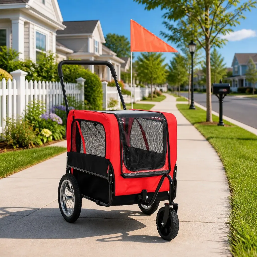 Pet Stroller and Bike Trailer