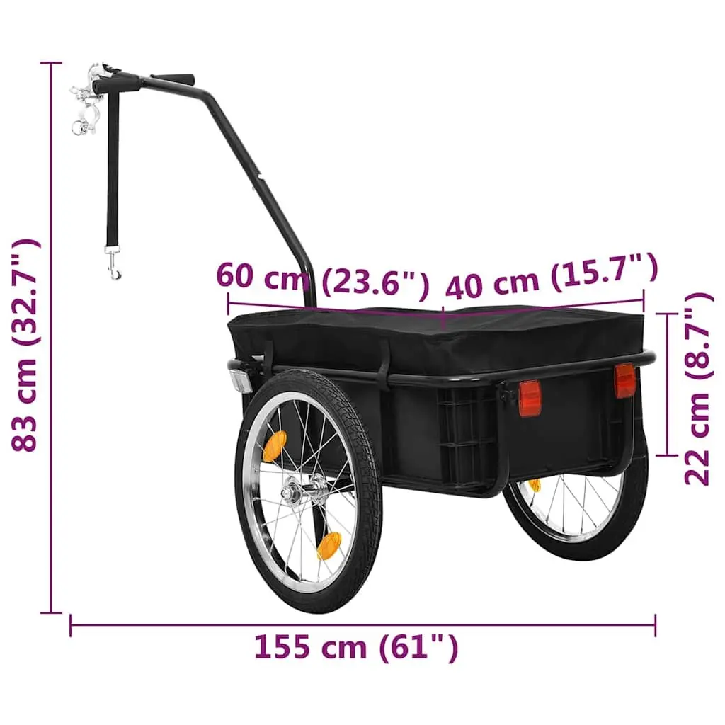 Bike Trailer and Hand Wagon Combo