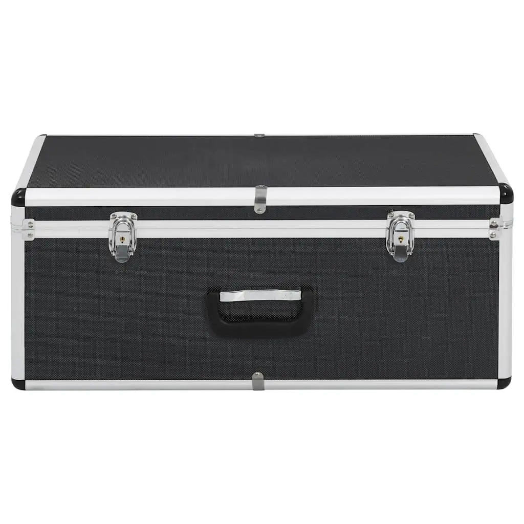 Storage Cases Portable Black Tool Equipment Carrying Handle 2 Piece