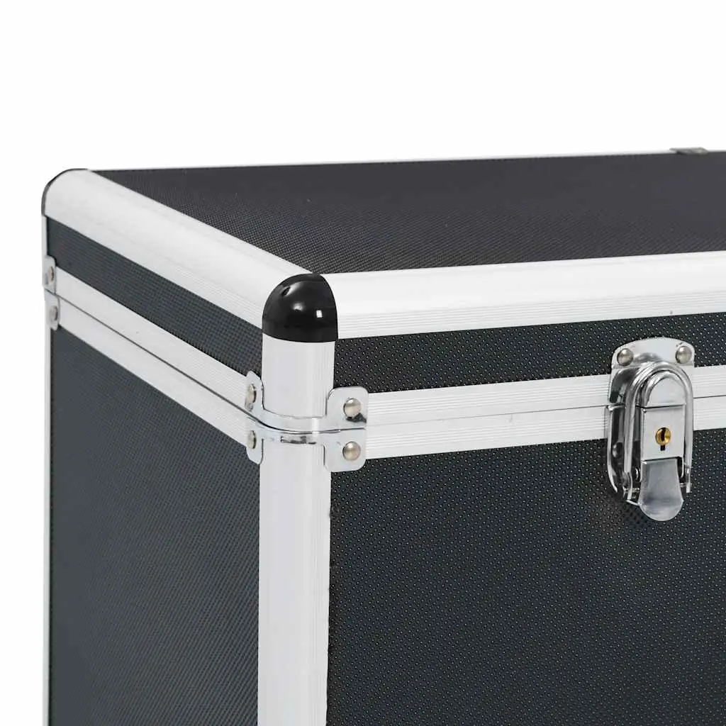 Storage Cases Portable Black Tool Equipment Carrying Handle 2 Piece