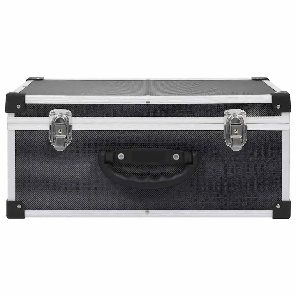 CD Case Black Aluminium Trim 60 Capacity