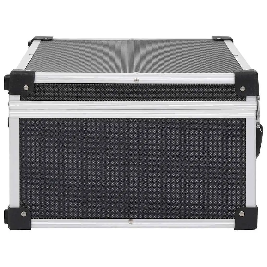 CD Case Black Aluminium Trim 60 Capacity