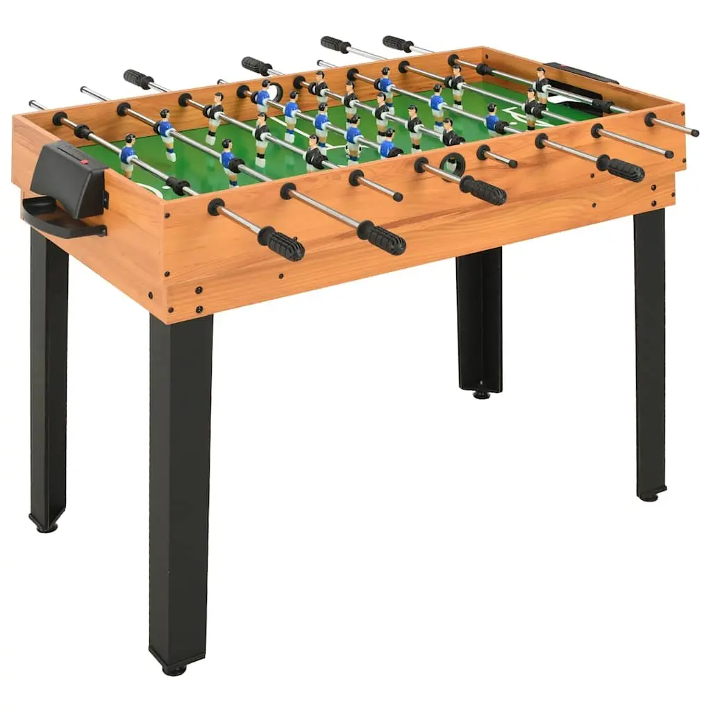 15-in-1 Multi Game Table Classic Games Brown 121 x 61 x 82 cm