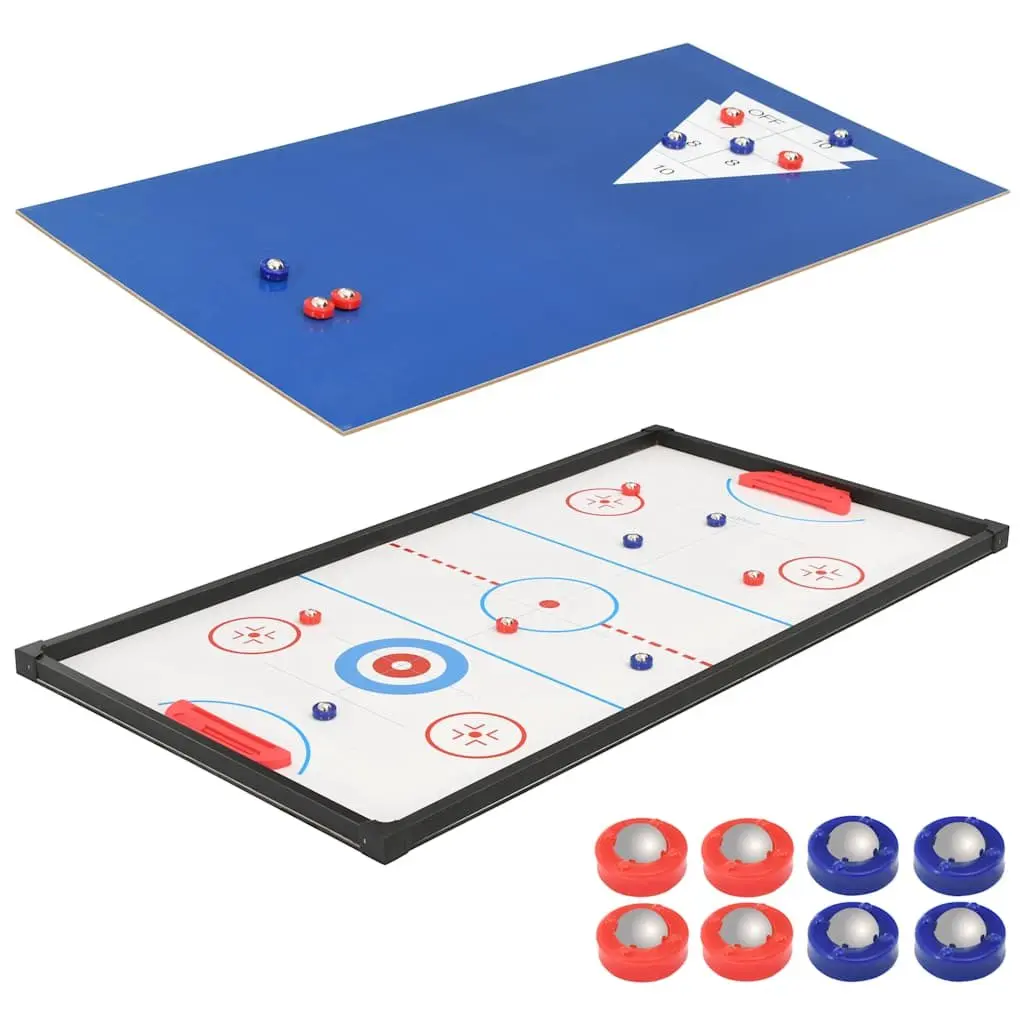 15-in-1 Multi Game Table Classic Games Brown 121 x 61 x 82 cm