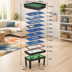 Enjoy Endless Games with This 15-in-1 Multi Game Table