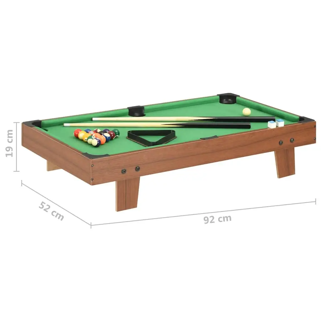 Mini Pool Table 92x52x19cm