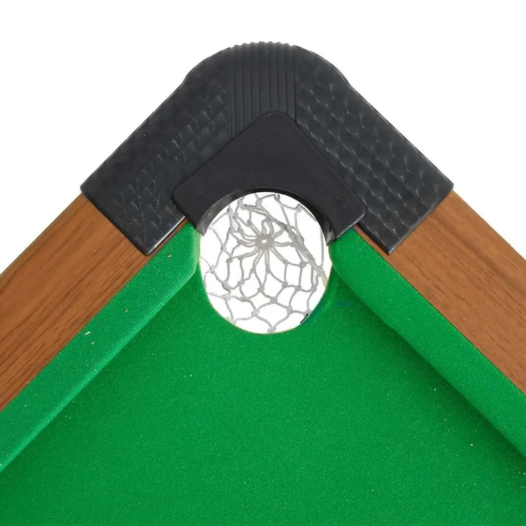Billiard Table 4 Feet Indoor Brown with Wear-Resistant Surface 122x61x76cm