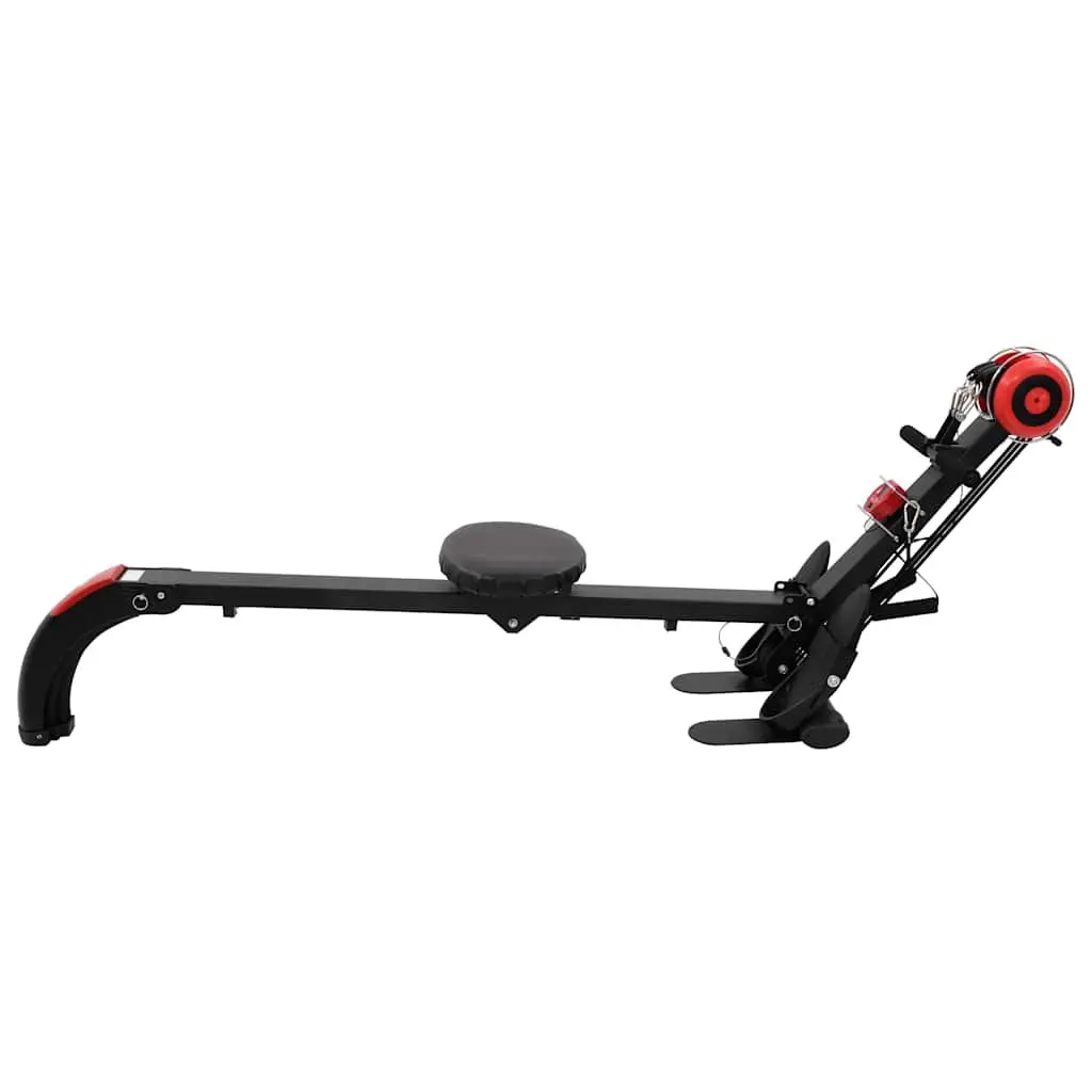 Folding Rowing Machine Adjustable Resistance Home Gym Cardio Exercise Equipment