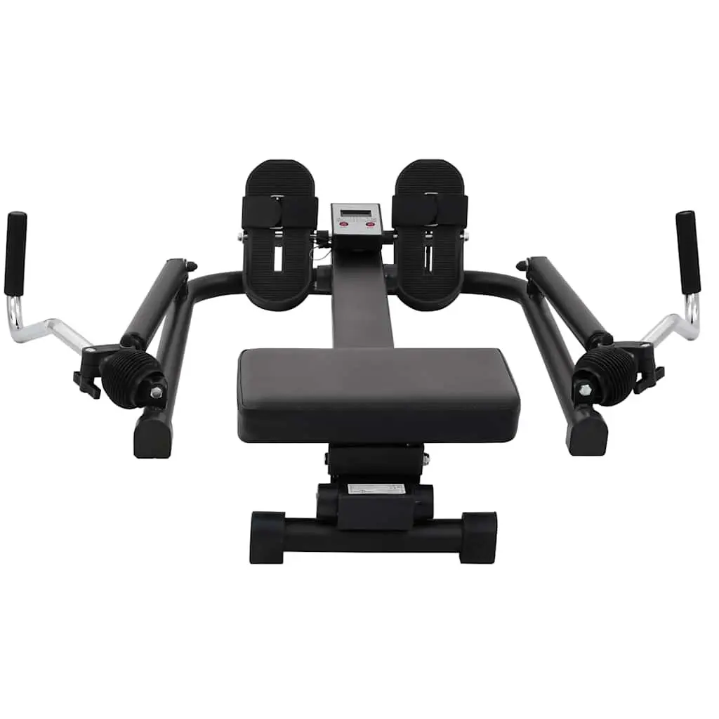 Rowing Machine 5 Level Hydraulic Resistance Home Cardio Fitness Rower Compact
