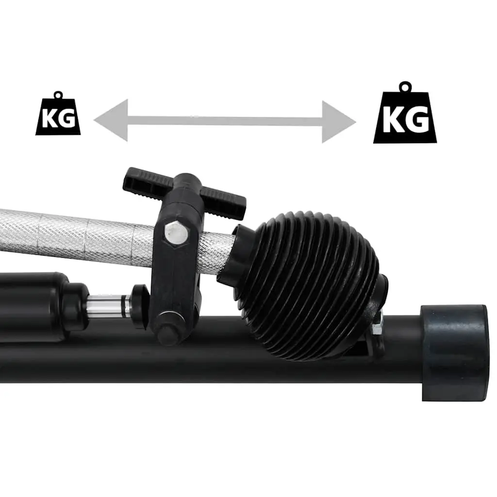 Rowing Machine 5 Level Hydraulic Resistance Home Cardio Fitness Rower Compact