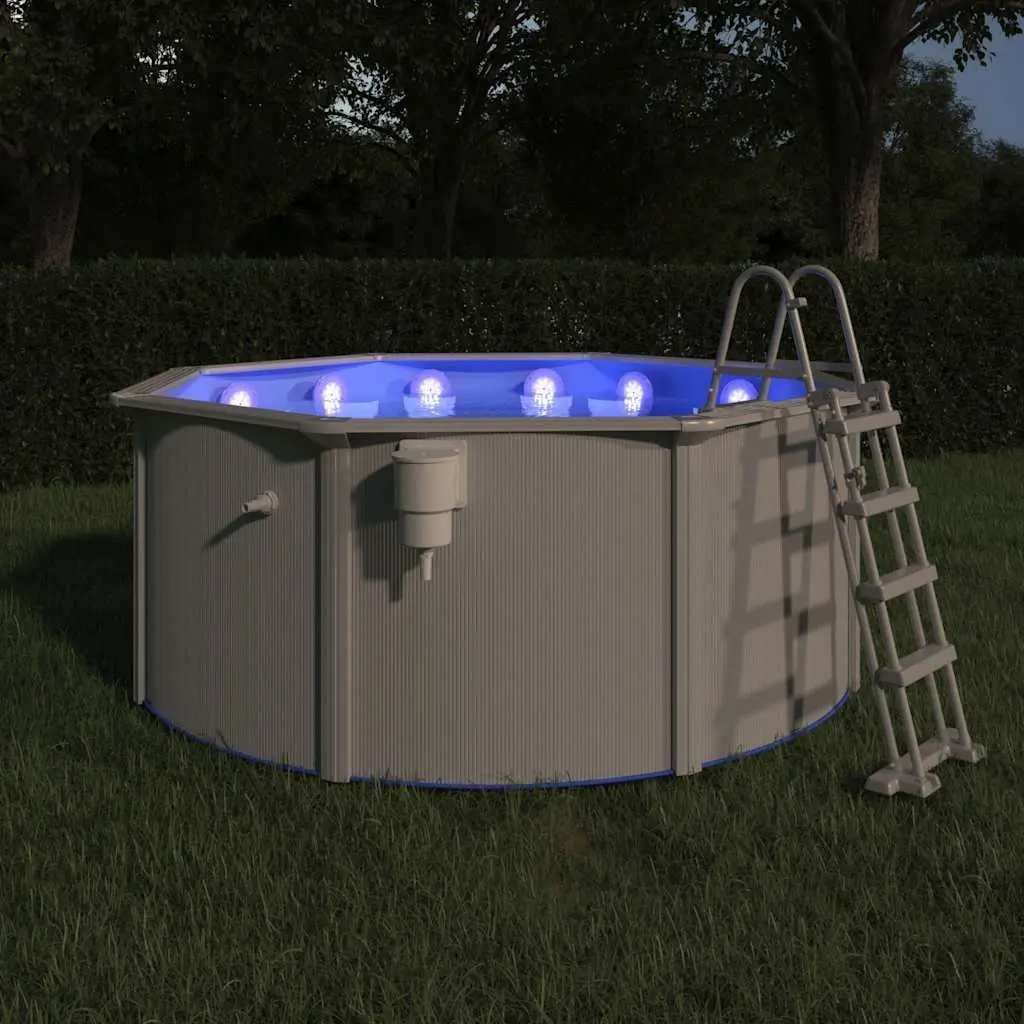 Submersible Floating Pool LED Lamp Remote Control Light White