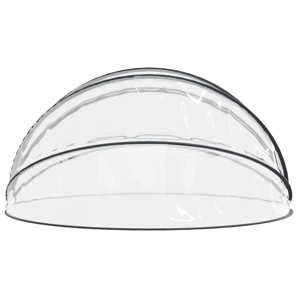 Pool Dome 440x220 cm Transparent Cover Shelter Above Ground Built-in Swimming